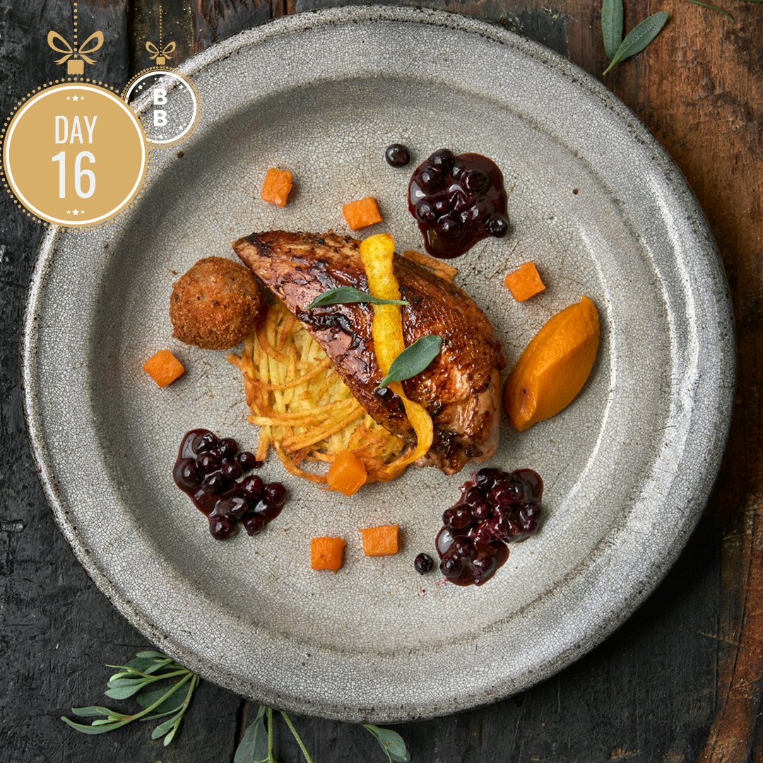 Day 16 Christmas Countdown - Roast pheasant recipe | Brasserie Blanc