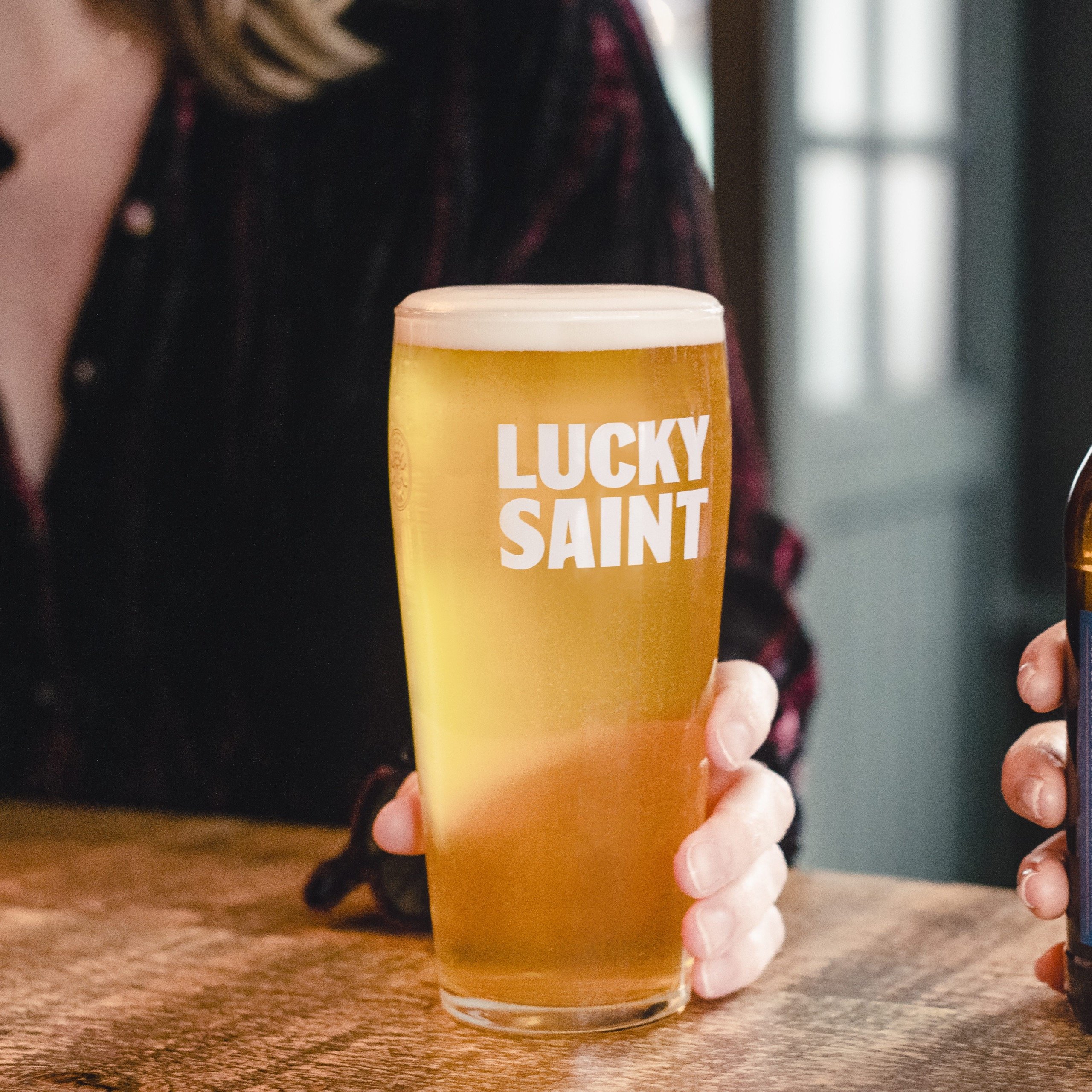 Free pint of Lucky Saint - Heartwood Inns